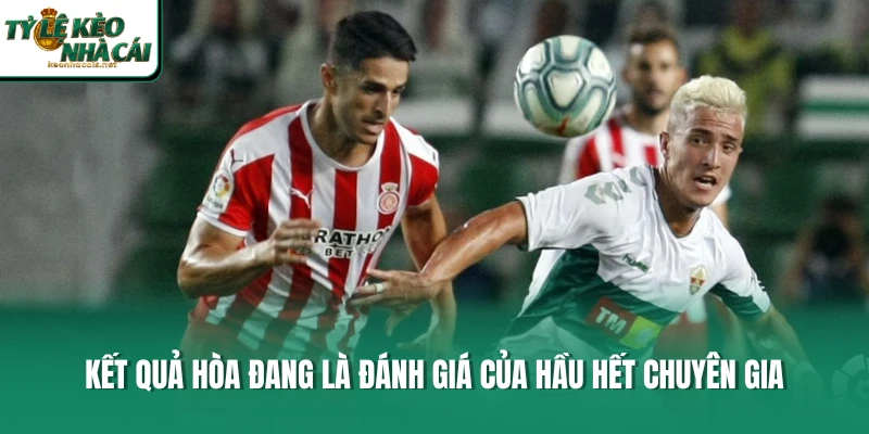 Kết quả hòa đang là đánh giá của hầu hết chuyên gia