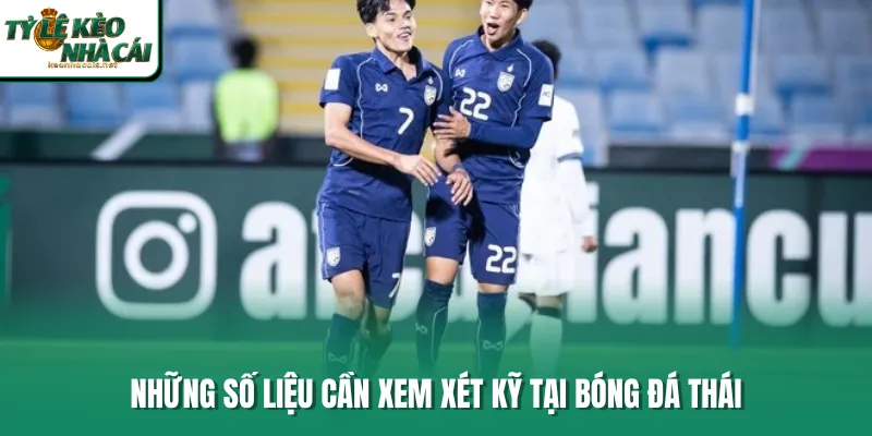 Những số liệu cần xem xét kỹ tại bóng đá Thái