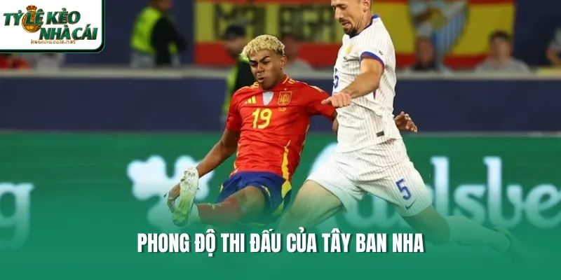 Phong độ thi đấu của Tây Ban Nha 