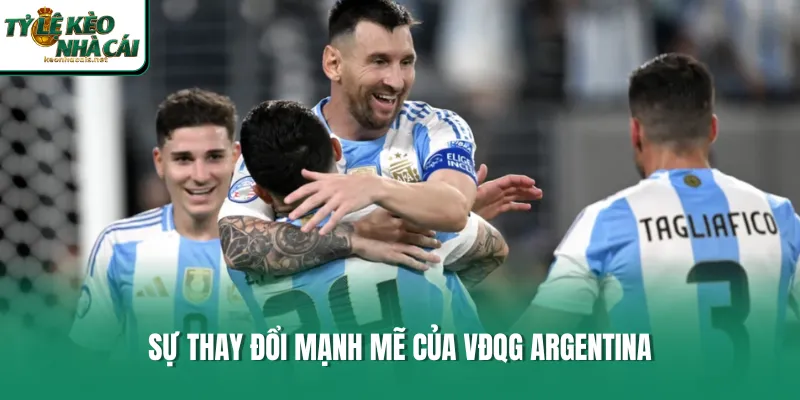 Sự thay đổi mạnh mẽ của VĐQG Argentina