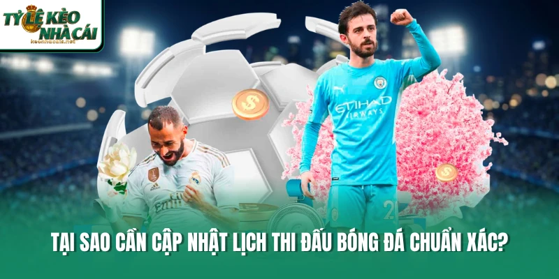 Tại sao cần cập nhật lịch thi đấu bóng đá chuẩn xác?