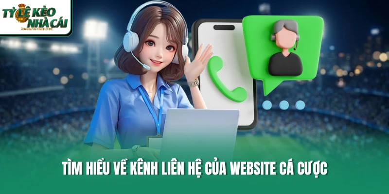 Tìm hiểu về kênh liên hệ của website cá cược 