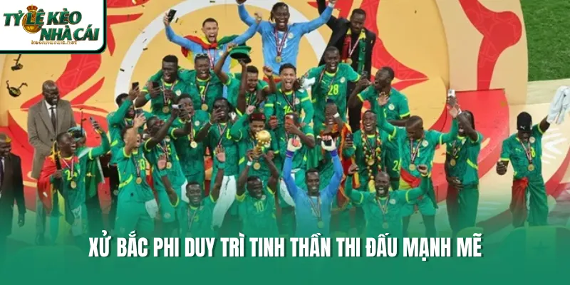Xử Bắc Phi duy trì tinh thần thi đấu mạnh mẽ